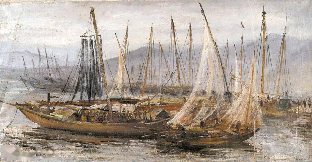 苏天赐:追求中国气韵的油画表现风格_芥子园_画谱_艺术