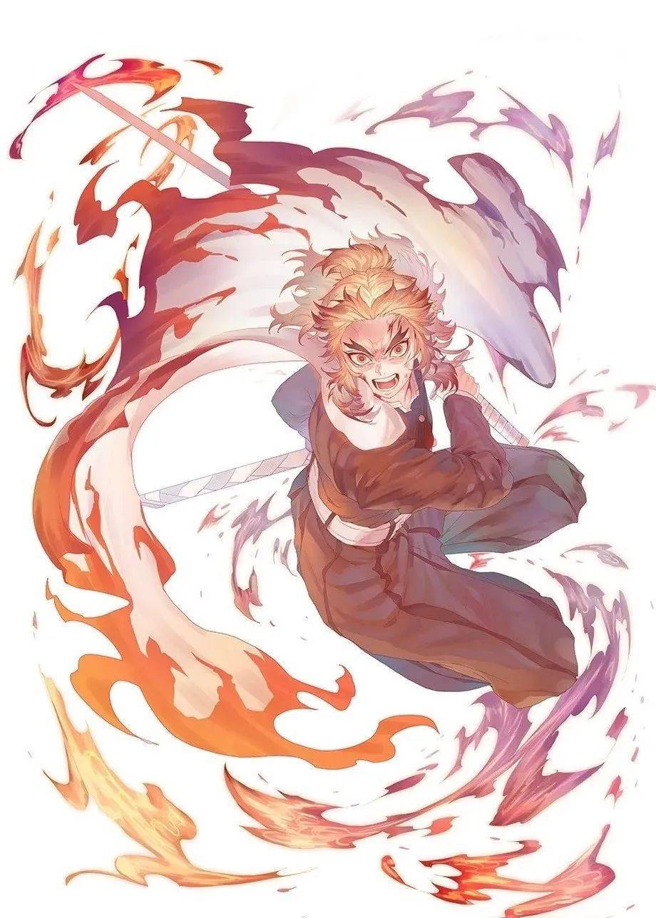 鬼灭之刃角色头像壁纸专题炼狱杏寿郎