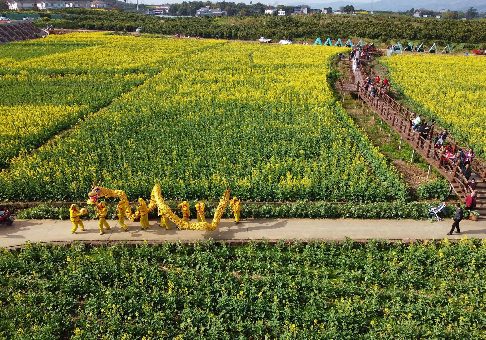 在赵镇街道,竹篙镇,栖贤街道,转龙镇,五凤镇,又新镇等分会场陆续推出