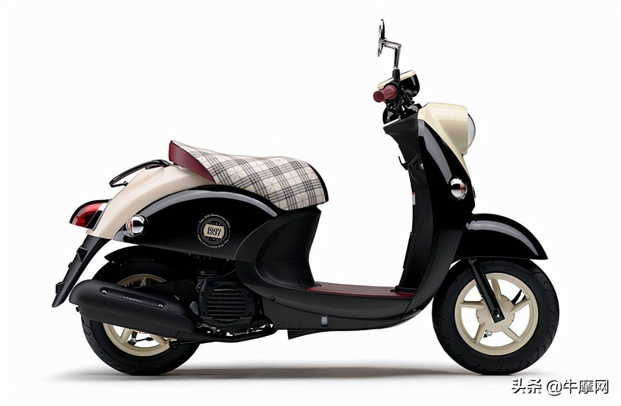 源自1997的时尚复古踏板车雅马哈2022vino新增配色