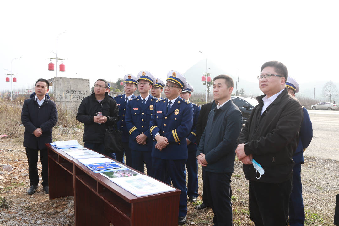 省消防救援总队总队长李勇到丹寨县调研