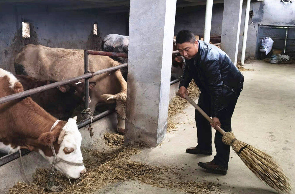 (受訪者供圖)西吉縣震湖鄉蒙集村村民蒙忠鵬,是第一批在閩寧協作機制