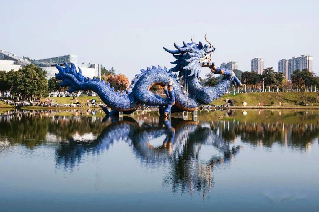 瓷都景德镇风景宜人昌南湖