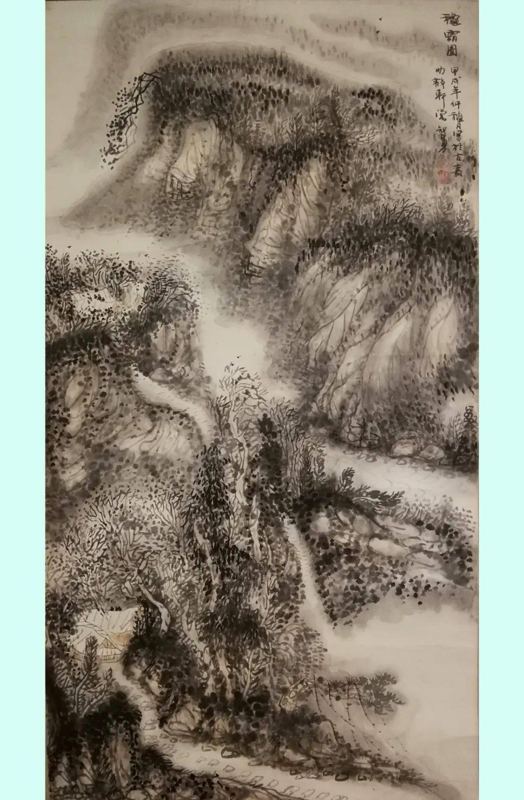 以书入画,以淡为雅一一杨智勇山水画作品_生活_中国画_中国
