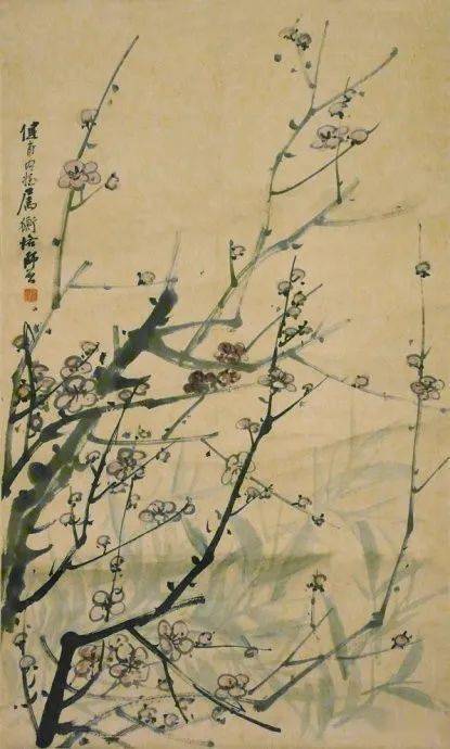 名品视界清代晚期陈衡恪花鸟画欣赏