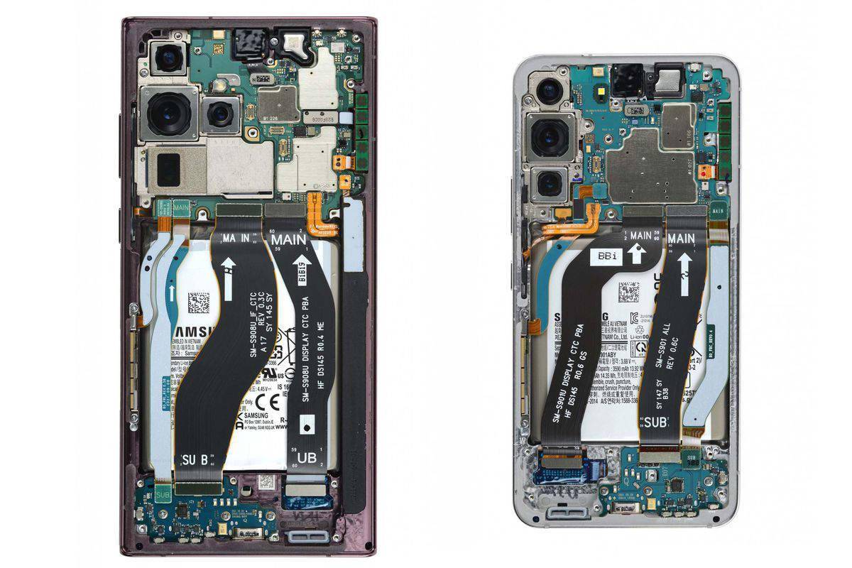 拆解|iFixit 拆解 Galaxy S22 Ultra：揭秘三星如何将 S Pen 装入机身