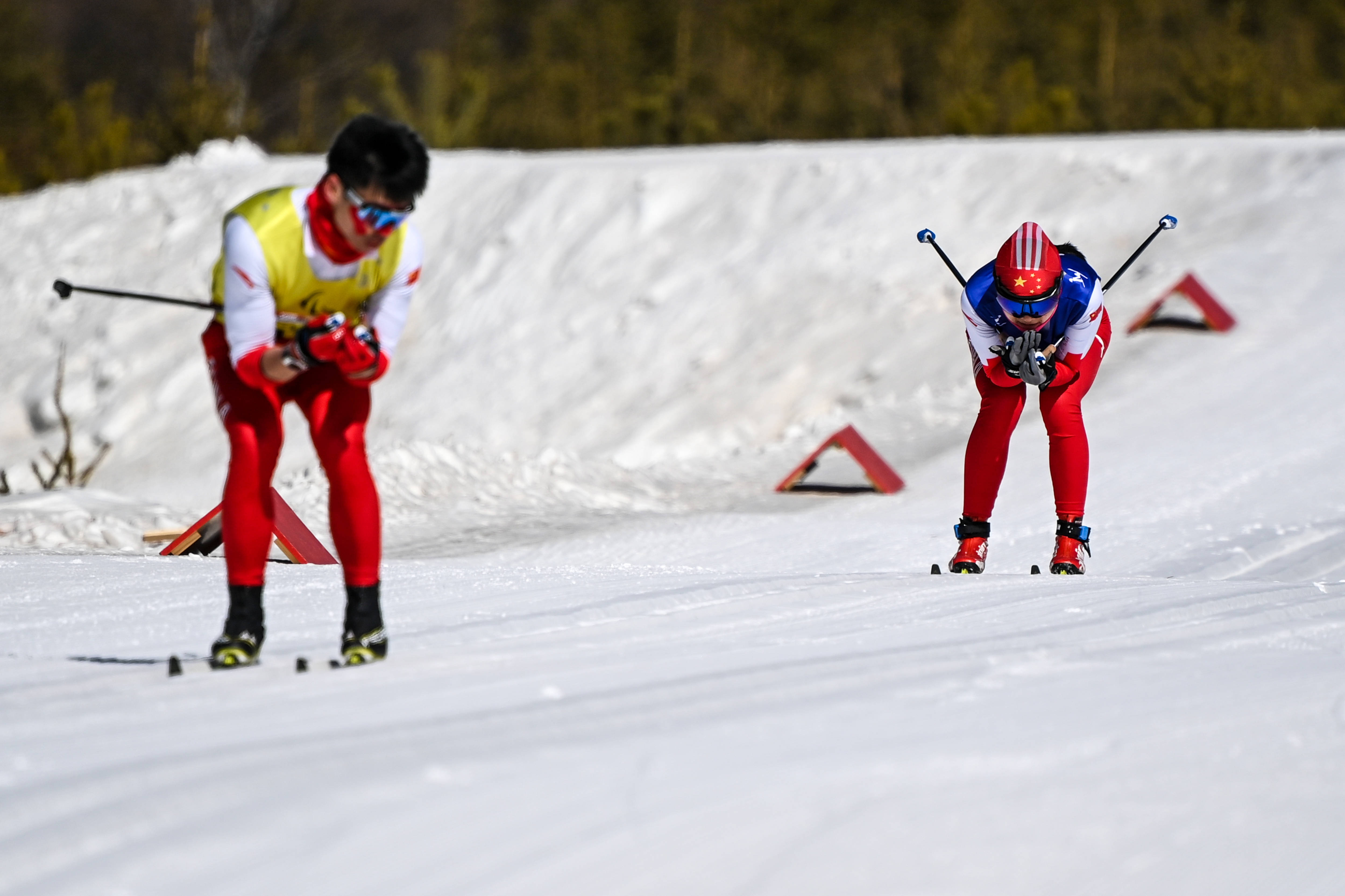 殘奧越野滑雪女子長距離傳統技術賽況