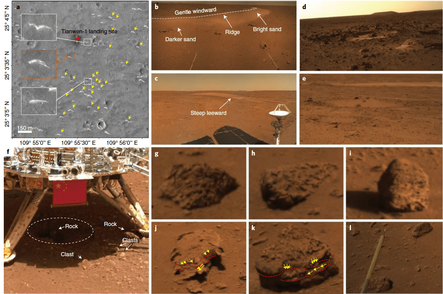 “祝融号”火星着陆点最新分析：比其他区域更具火星地貌特征