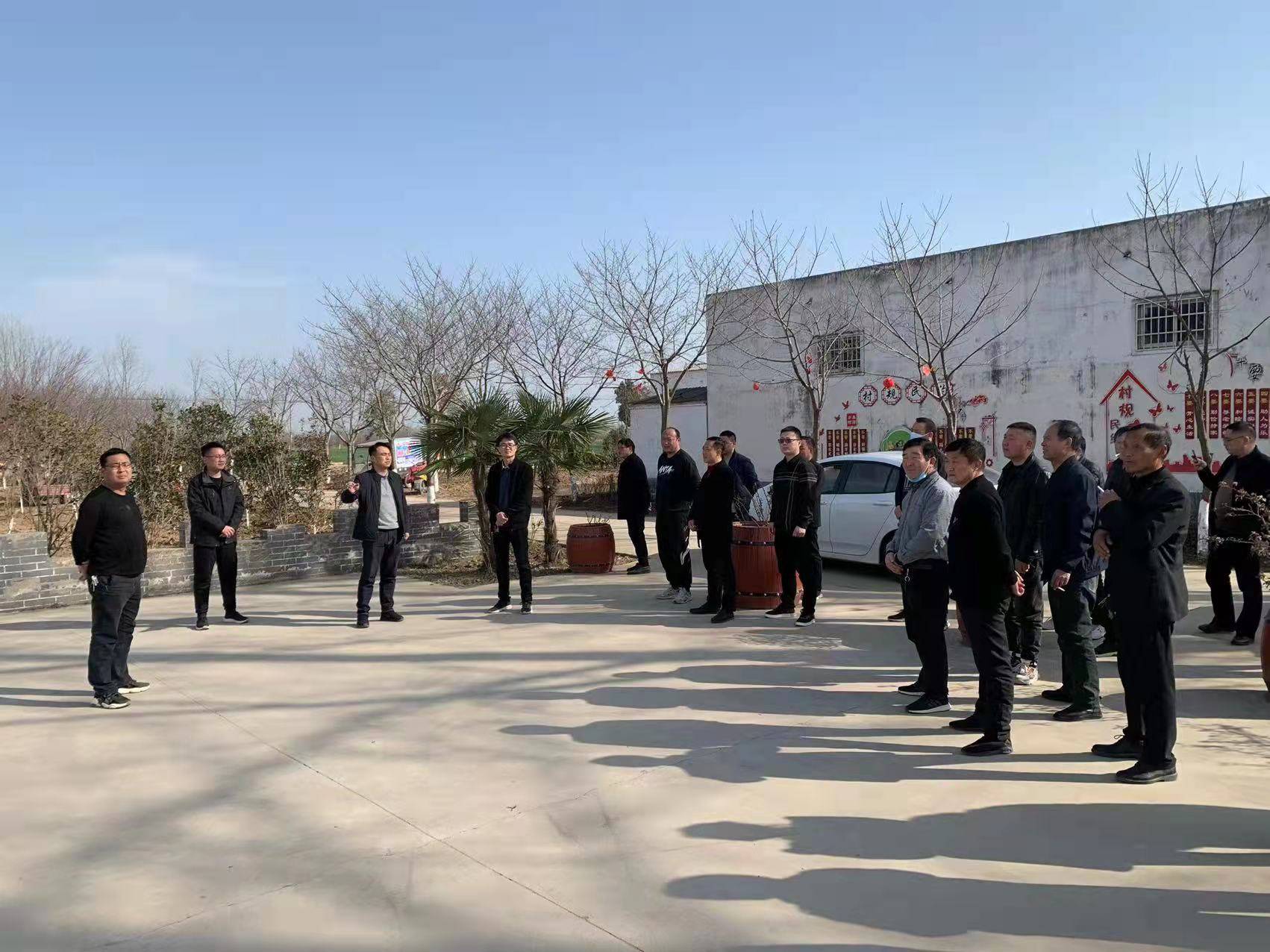 芦庙乡开展人居环境整治观摩学习活动