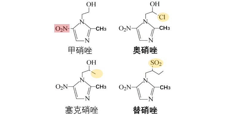磷酸左奥硝唑图片