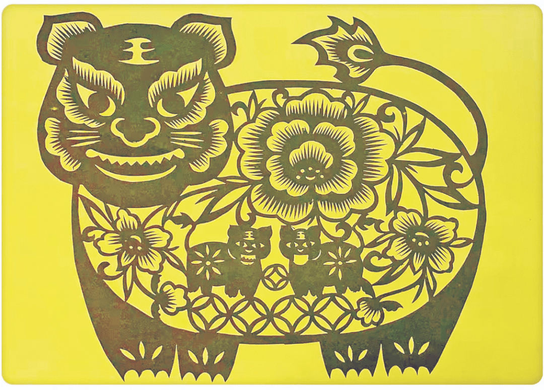 广东韶关:非遗剪纸人虎年剪纸