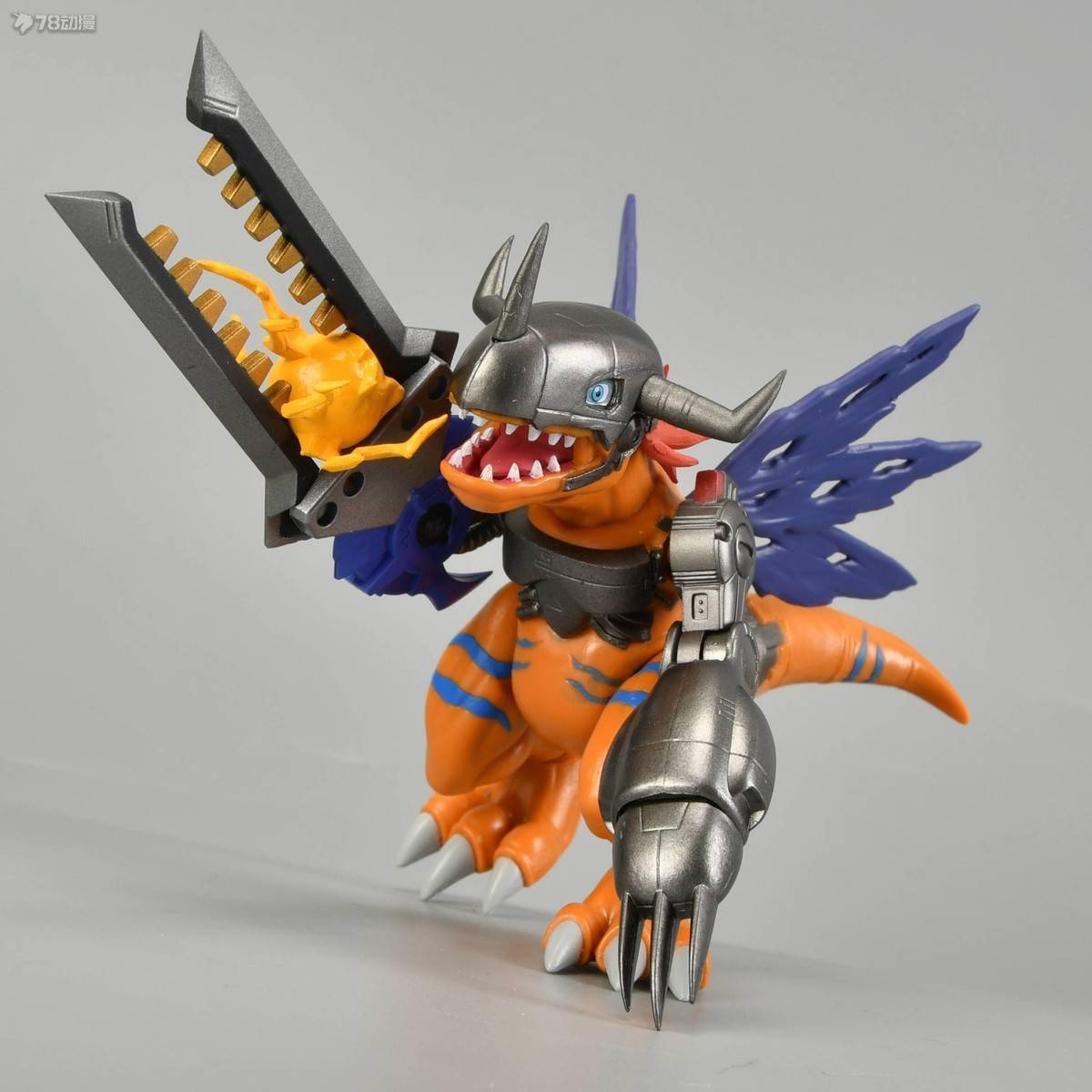 万代|78官测：万代 掌动SHODO食玩 综合系列 机械暴龙兽＆兽人加鲁鲁兽