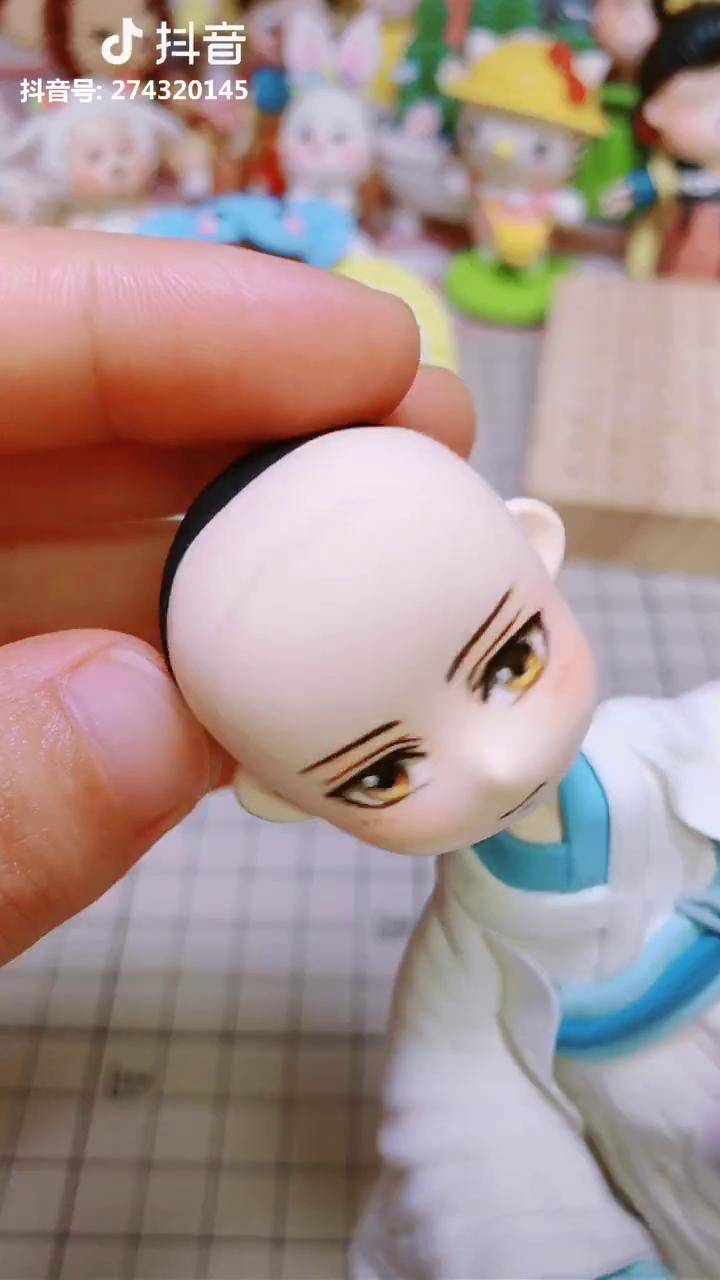 蓝二哥哥的头发部分身体部分在上一条坐等魔道第二部ovo魔道祖师粘土