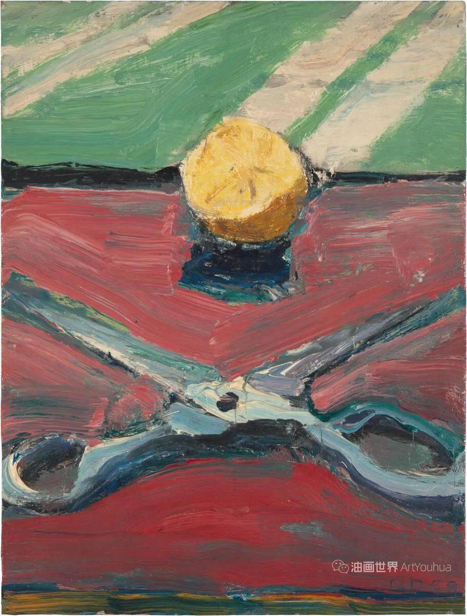 美国著名抒情抽象表现主义画家richarddiebenkorn作品