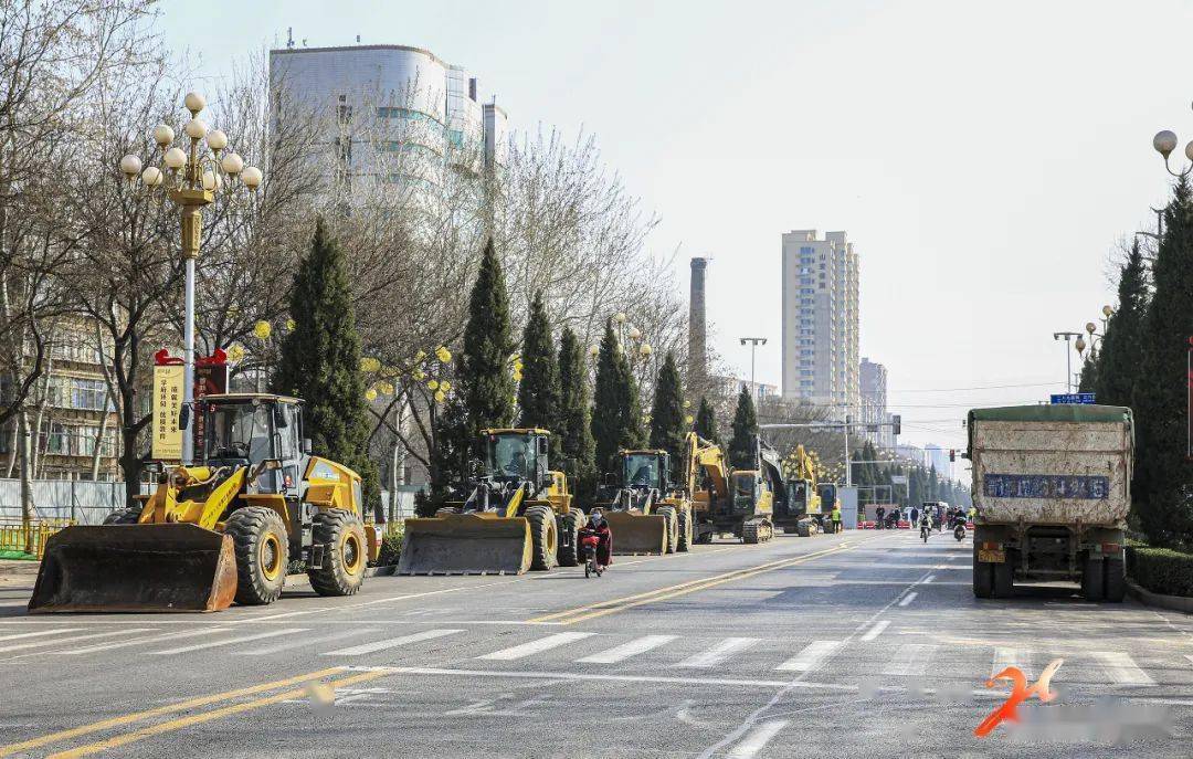 侯马市新田路改造图图片