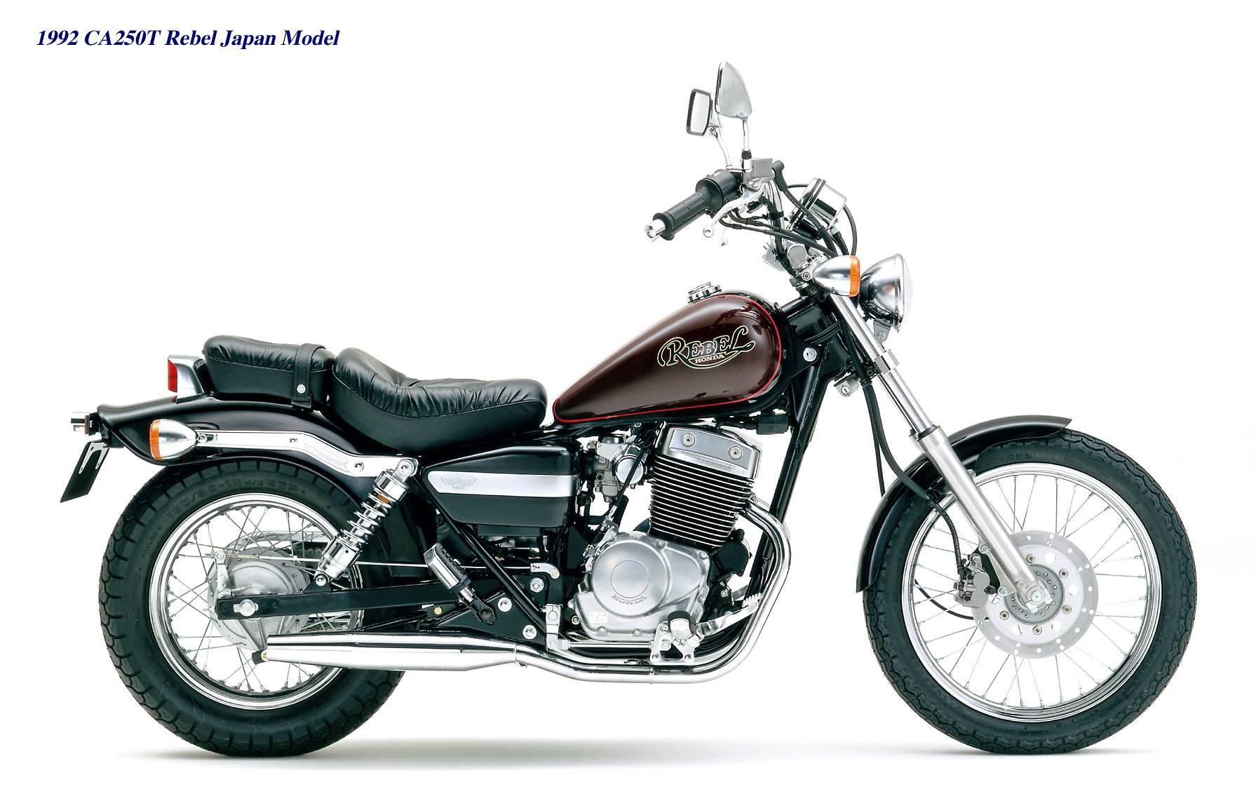 车型历史图库honda19852017rebel250