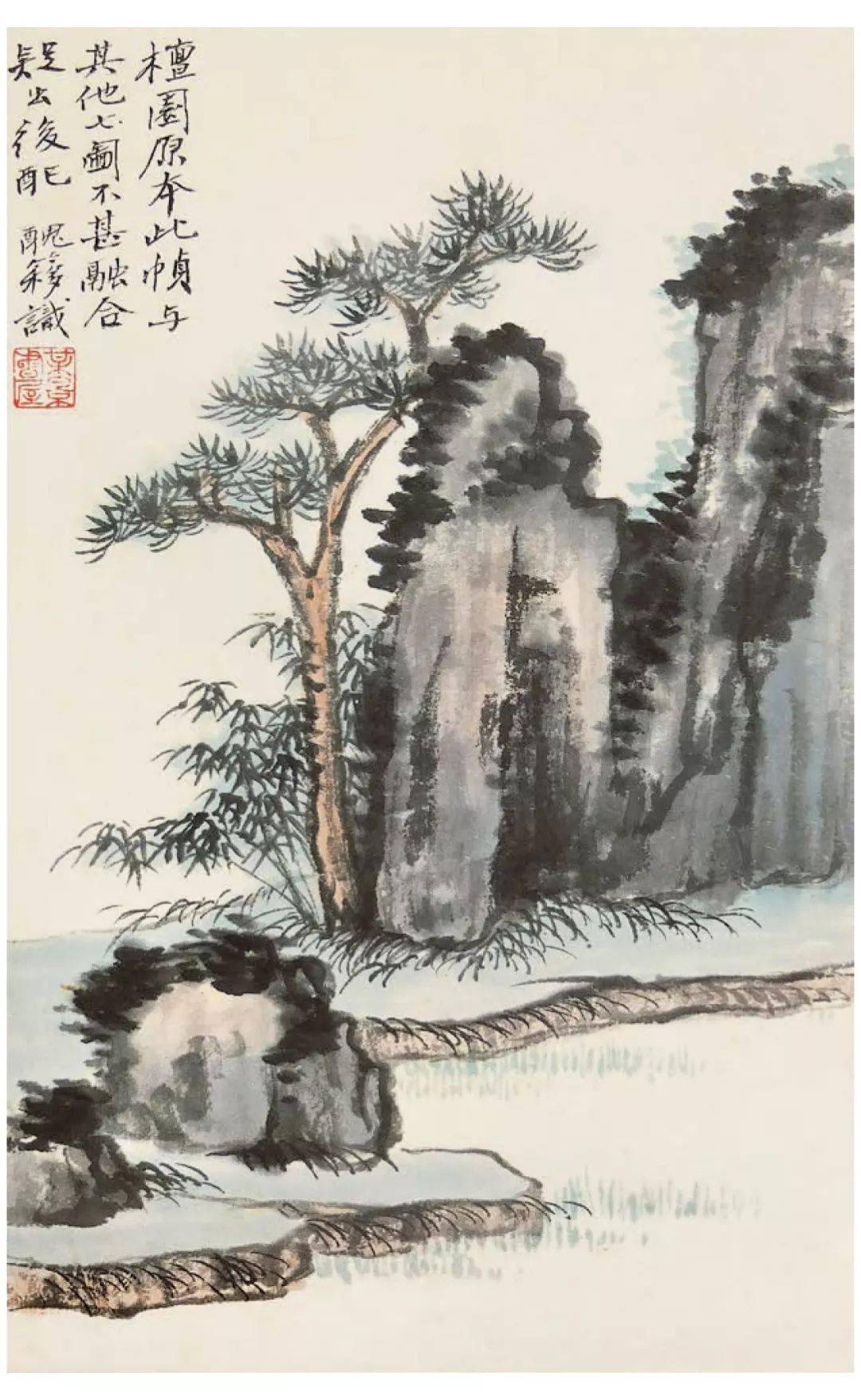 吴湖帆山水画设色的五大风格高清百图