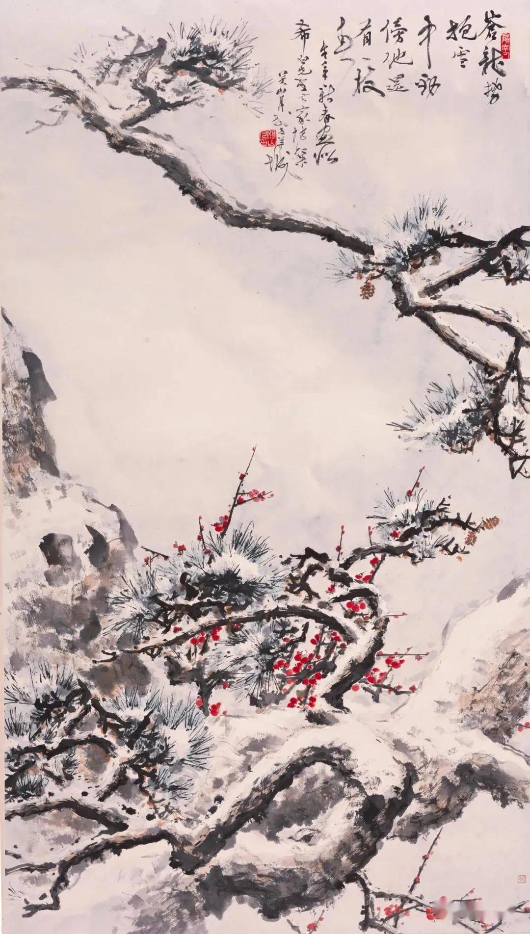 关山月没有风格就是我的风格高清梅花60幅