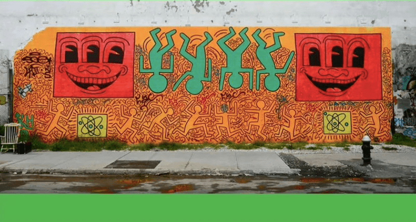 画布|纽约街头就是他的画布：“遇见”凯斯·哈林