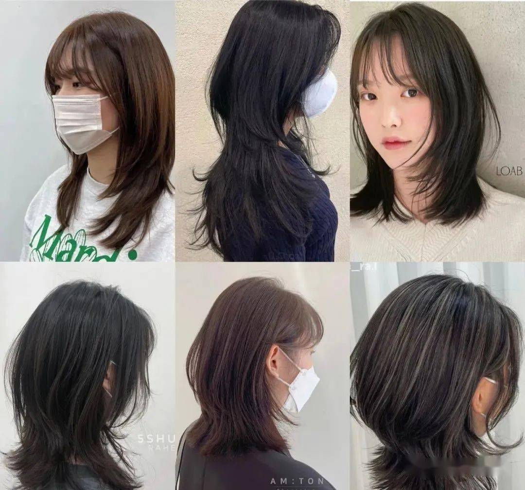 2022流行"微层次感发" (300款长短合集)_发型_中国_形象