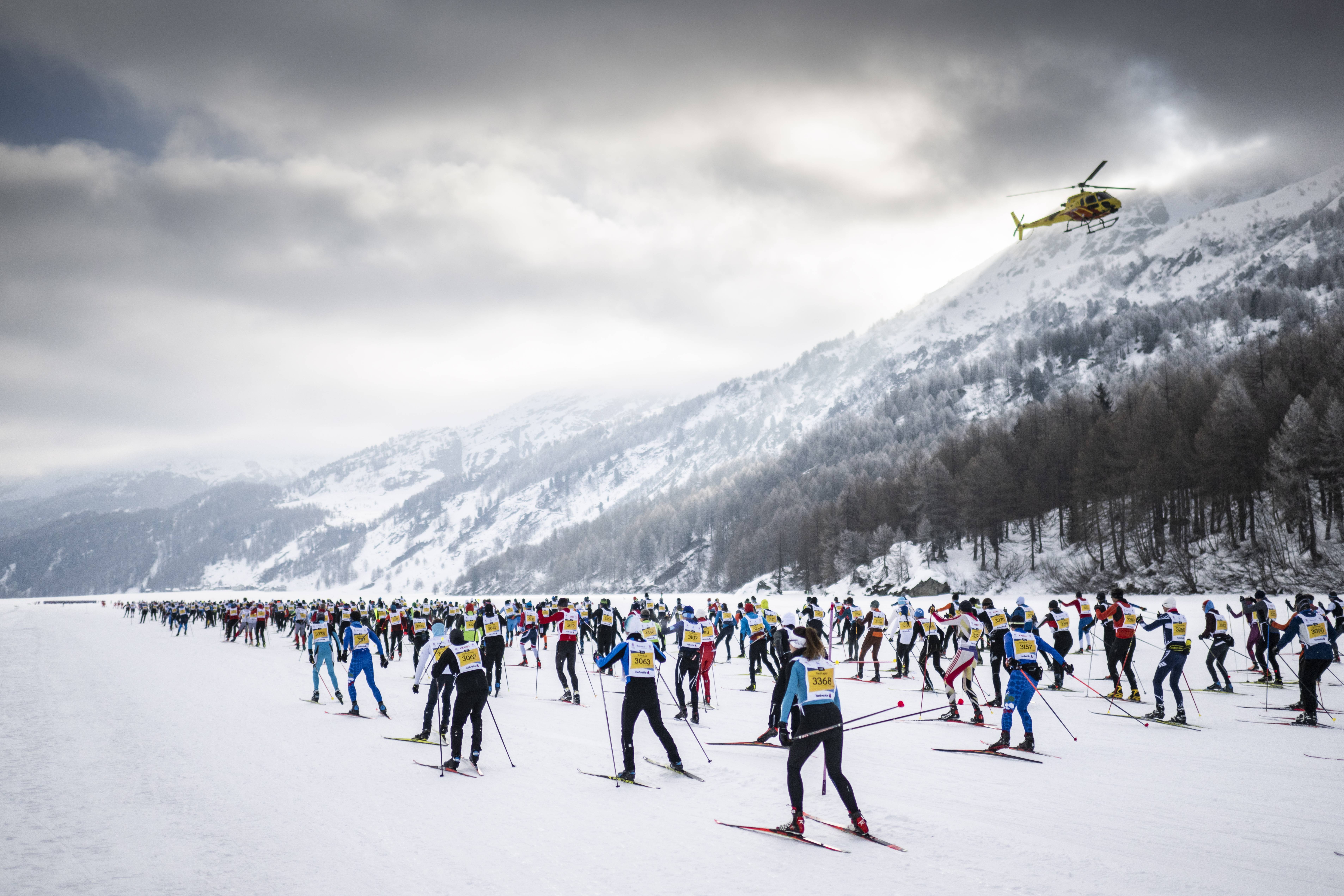 外代|瑞士恩加丁滑雪马拉松赛