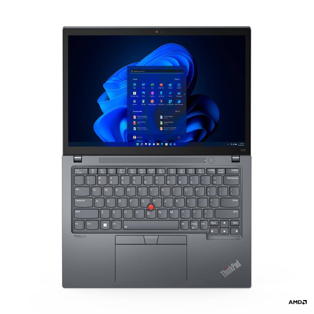 方面|联想发布新款 ThinkPad X13 笔记本，12代酷睿和锐龙 6000处理器