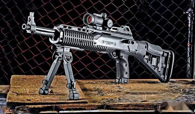 啥叫蓝领枪它就是代表支持diy便宜简单的hipoint武器公司995ts卡宾枪