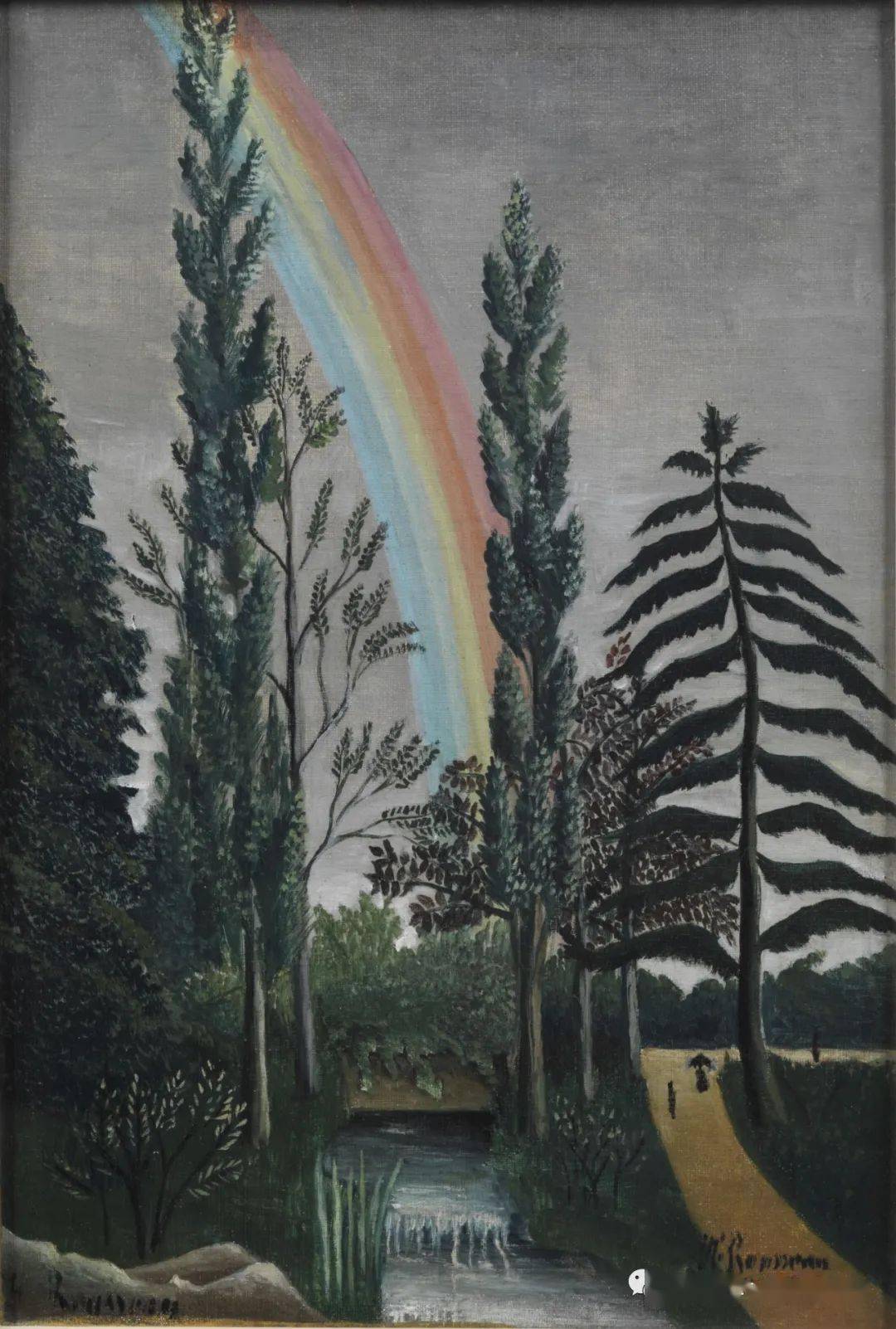 rousseau,1844年5月21日-1910年9月2日)法国卓越成就的伟大画家,也是