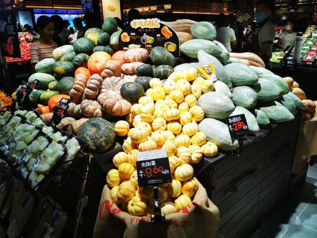 胖东来蔬菜陈列欣赏