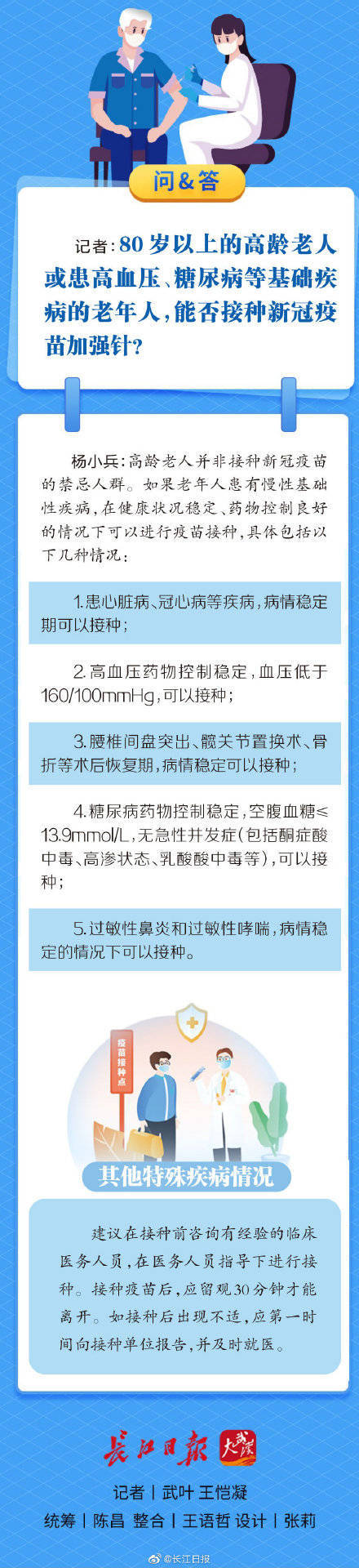 专家|疾控专家：对付奥密克戎，老年人加强免疫接种很重要| 一图看懂