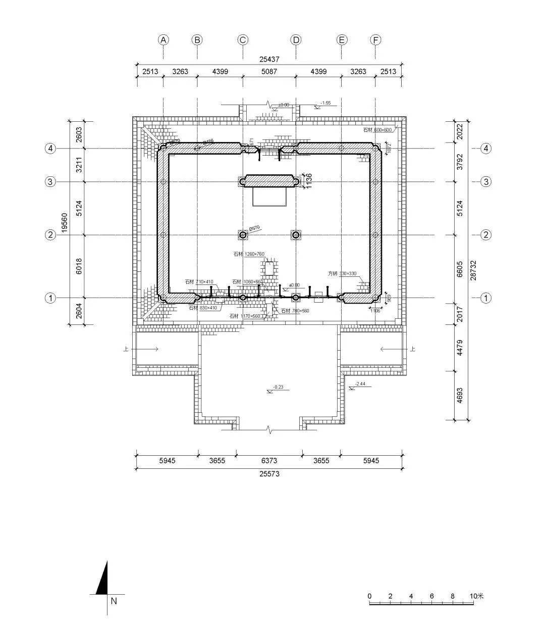 三清殿西立面永乐宫三清殿南立面永乐宫三清殿天花仰视平面永乐宫三清