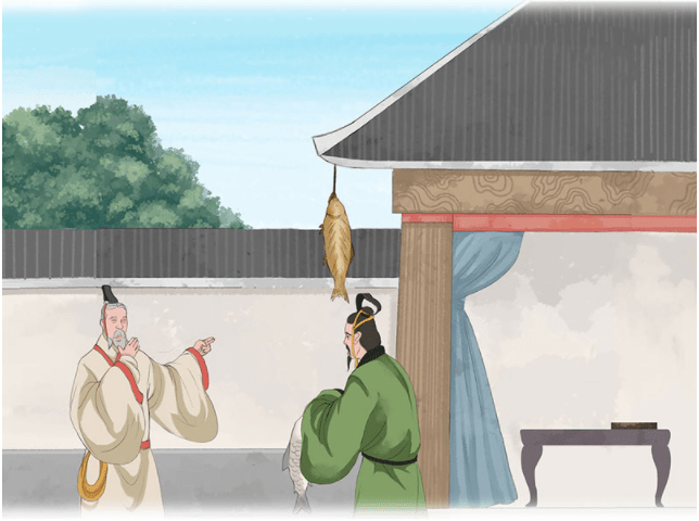 羊续廉洁之名不胫而走,而南阳的百姓们,私下里都尊称羊续为"悬鱼太守"