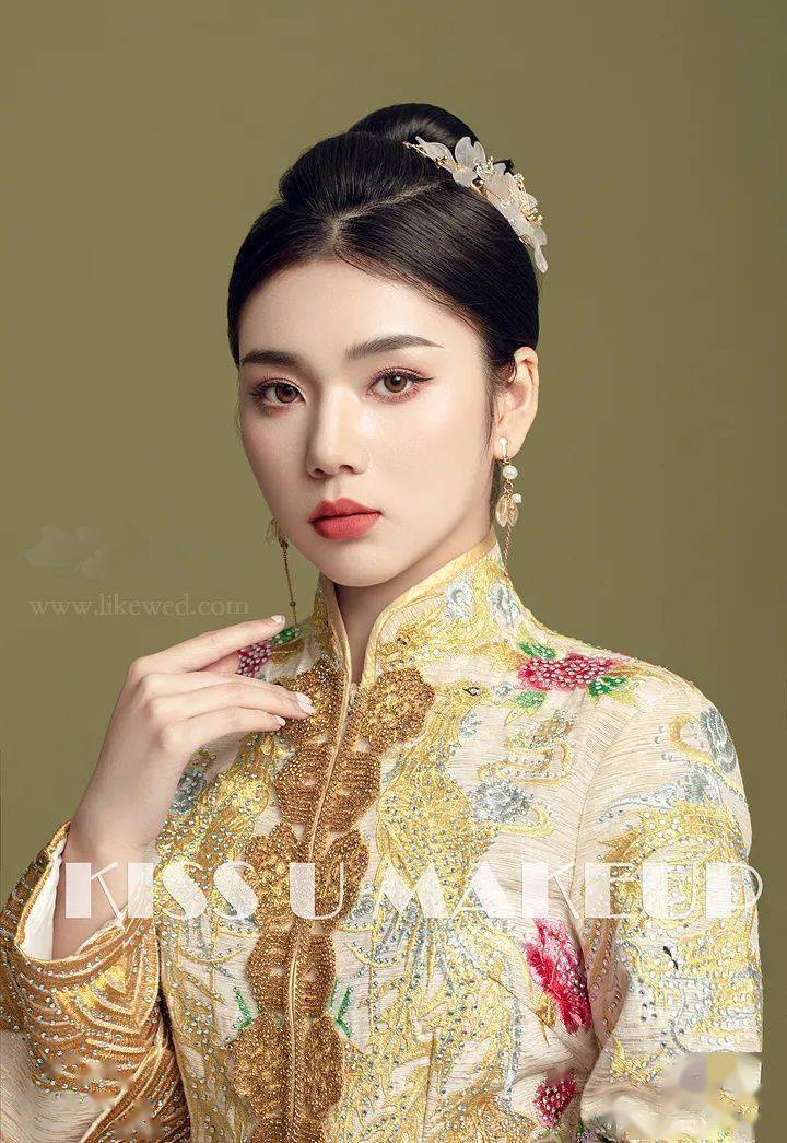 不同风格的新娘造型给你美的灵感