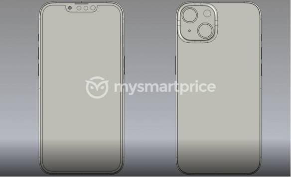 曝料苹果iphone14cad渲染图公开仍保留刘海设计