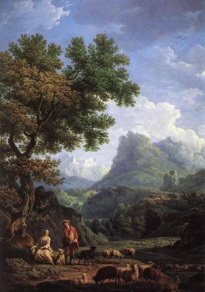 18世纪法国风景画大师克洛德·约瑟夫·韦尔内油画_手机搜狐网