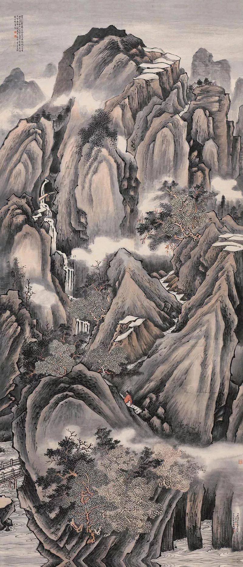 被遗忘的大师民国国画名家金城作品欣赏