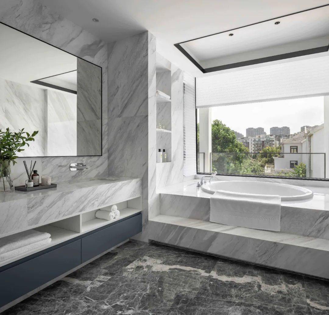 几种常见的石材洗手台做法及案例欣赏