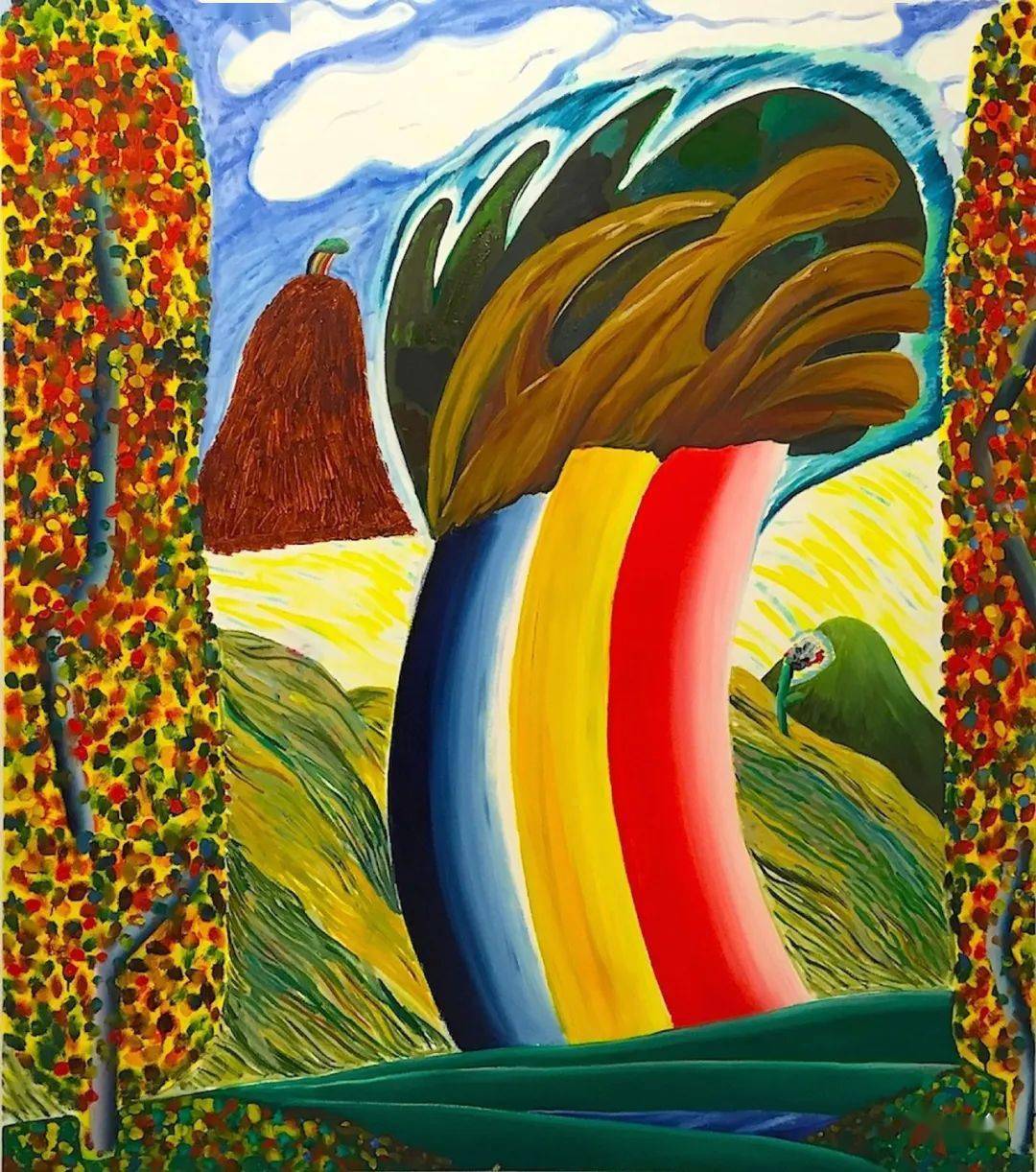 鲜艳的乌托邦丨shara hughes_芥子园_画谱_中国画