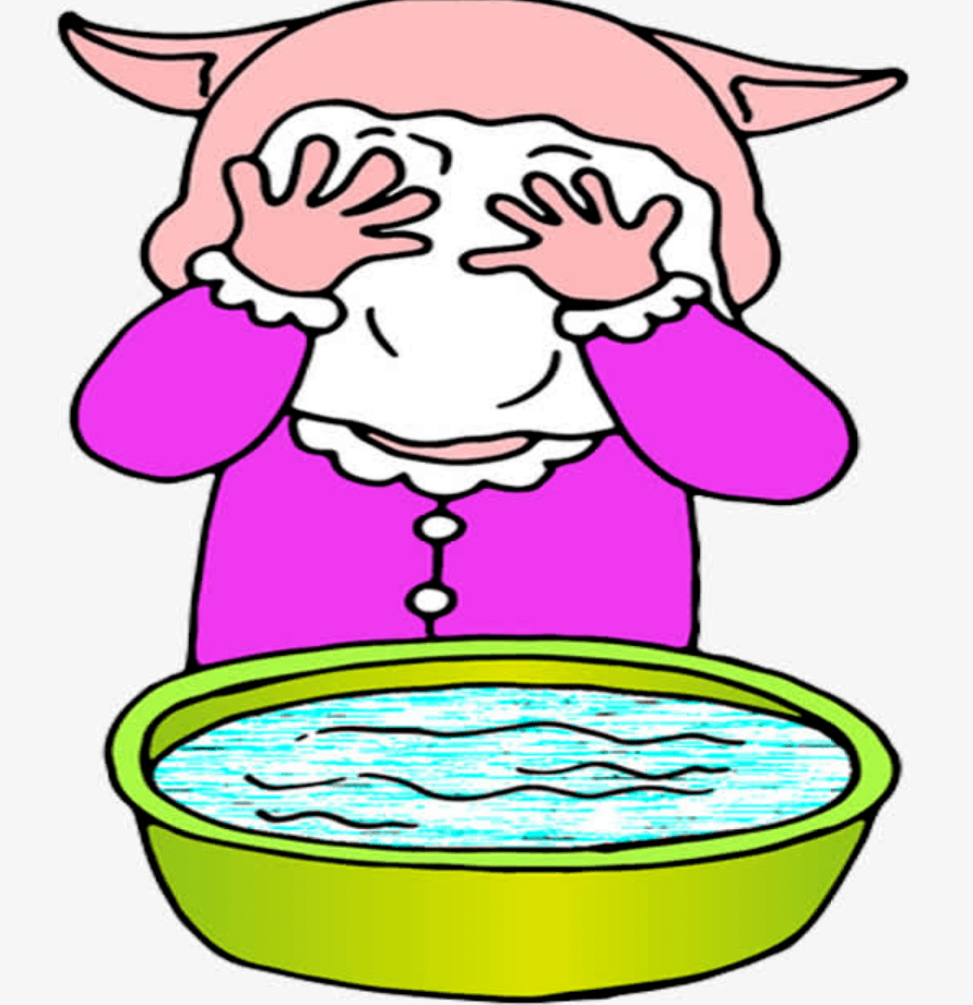 洗澡水每次洗澡前试水会放出很多水,这时我们可以用水盆,水桶把这些水