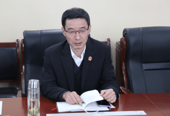 领学了县委书记程文杰同志在礼泉县第十八届人民代表大会第一次会议