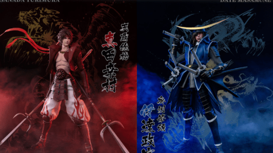 战国basara 伊达政宗 Amp 真田幸村新手办高端可动 游戏 招式 武将