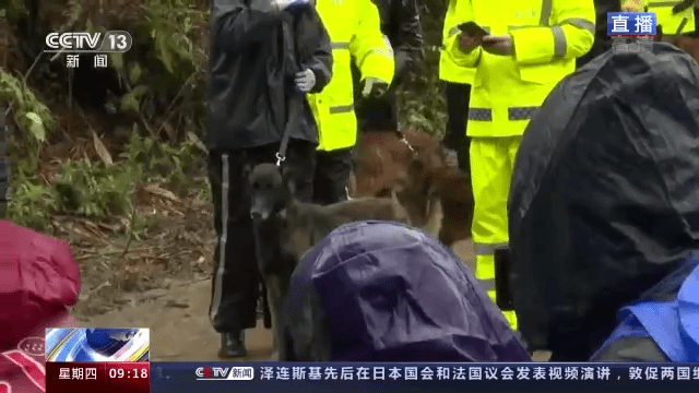 总台记者介绍现场情况：搜救区域比核心区扩大超10倍