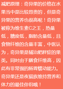 减肥猕猴桃可以吃吗_猕猴桃可以减肥吗_减肥猕猴桃可以吃吗热量高吗