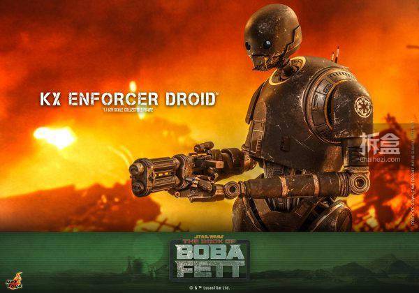 机器人|HOTTOYS 《波巴费特之书》KX执行者机器人 1:6比例珍藏人偶