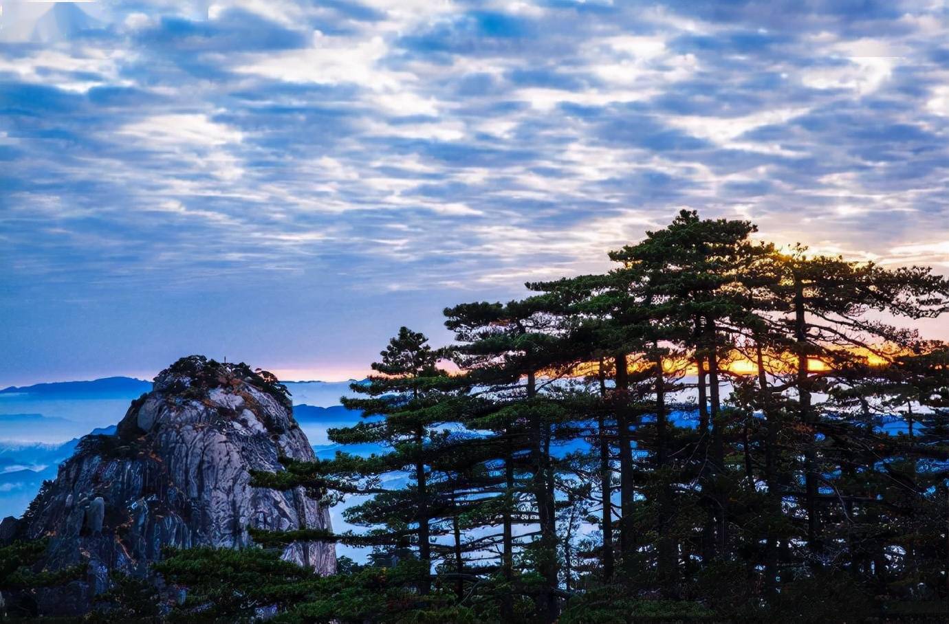 黄山红日云海|人生若只如初见,置身其中,感受天上人间_云海_红日_人生