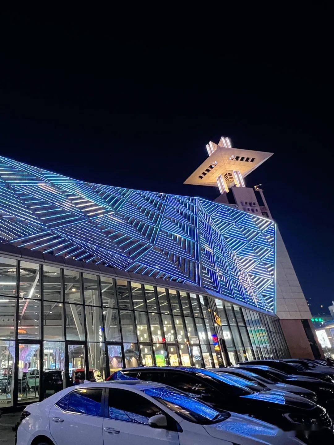 灯光打造都市银河福州万象九宜城夜景照明