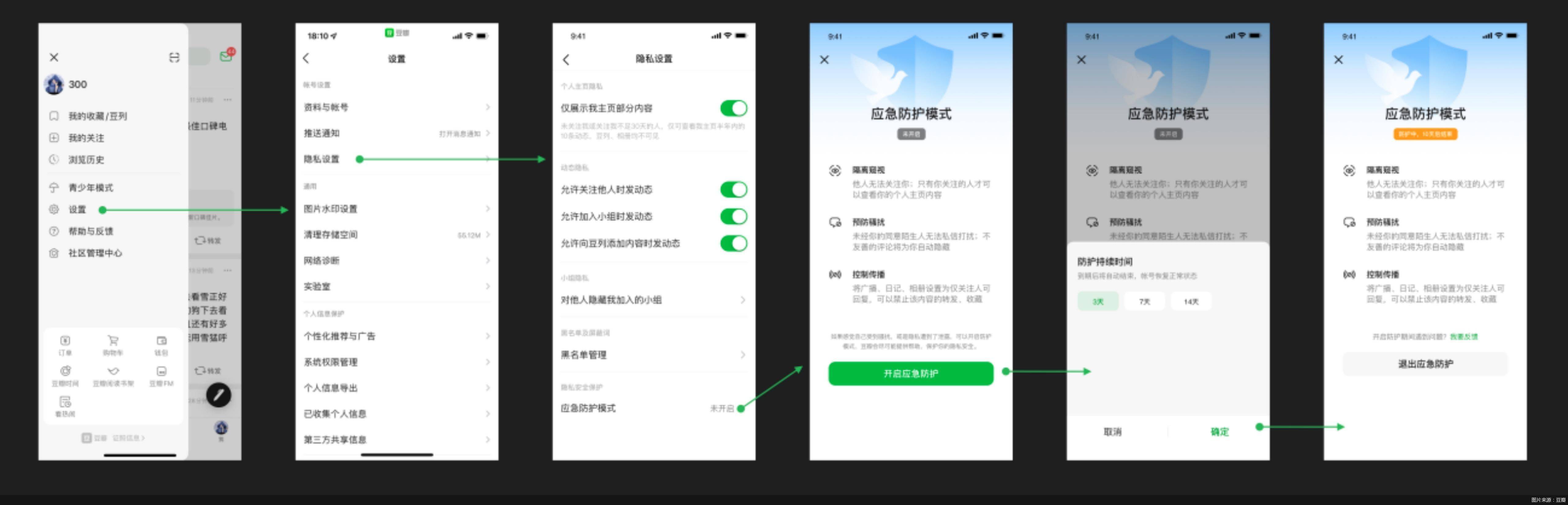豆瓣上线“应急防护模式”