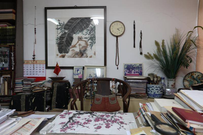 名家工作室⑤|王玉珏:点燃寻常生活,以心发现心_广东画院_画室_创作