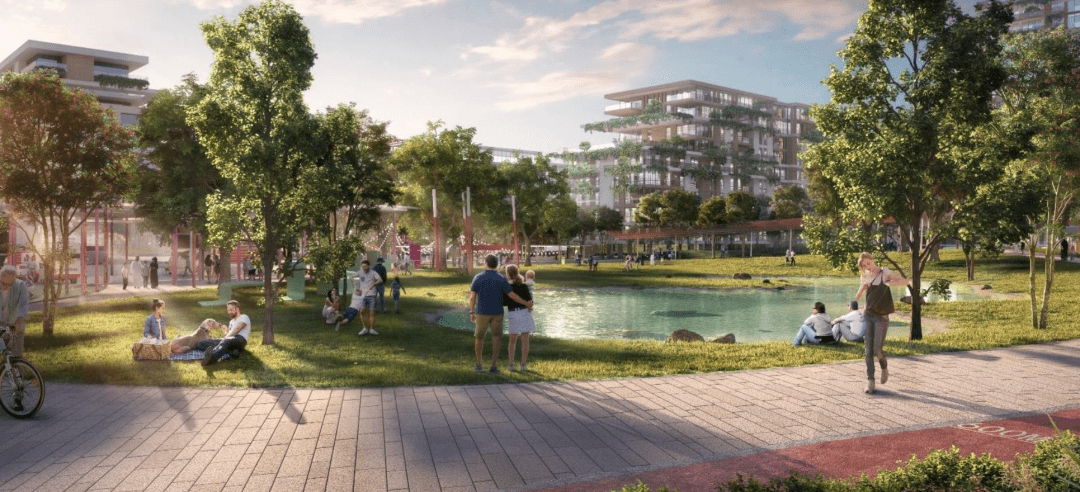 迪拜市中心的中央公园,城市大道低密度高端社区_myrtle_生活_walk