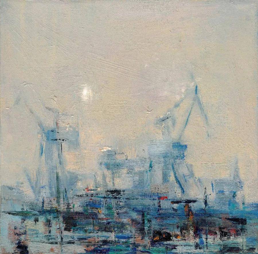 山东省文化馆聚雅空间 | 视·言 赵杰个展_绘画_油画_布面